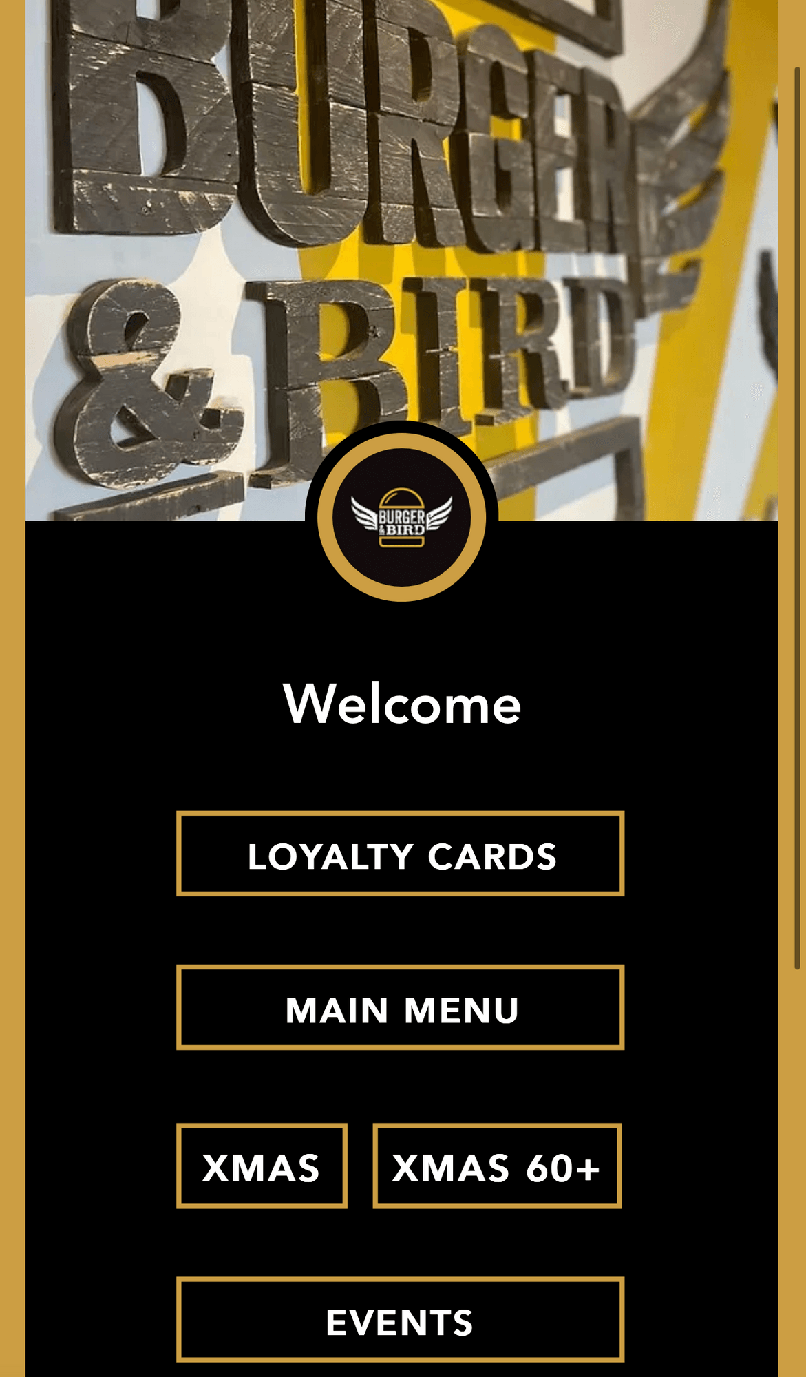 Signpost App: Burger & Bird